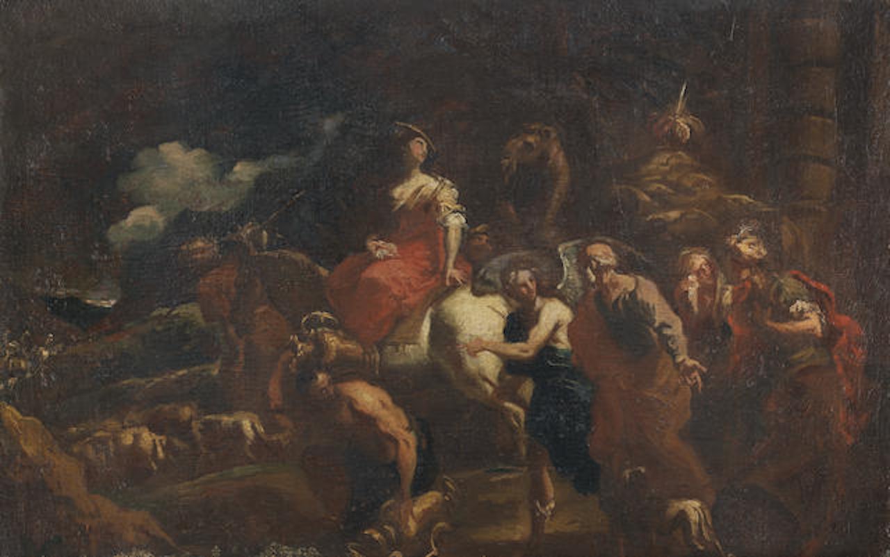 The Journey of Jacob to Canaan by Valerio Castello