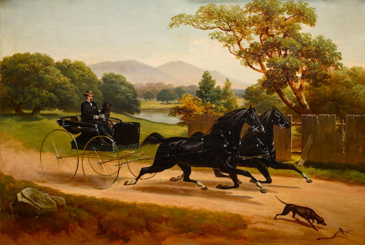 Richard Ogden driving double team by Thomas Hill