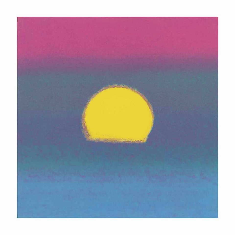 Sunset by Andy Warhol