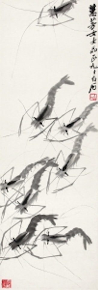 SHRIMP by Qi Baishi