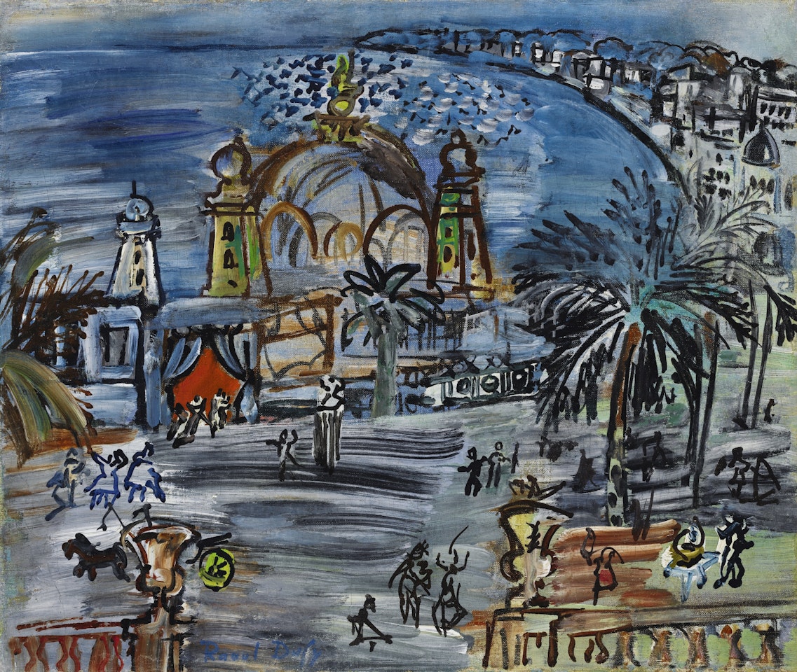 LE CARNAVAL À NICE by Raoul Dufy