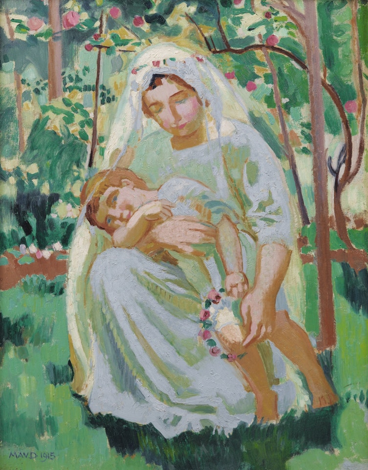 MATERNITÉ ENSOLEILLÉE by Maurice Denis
