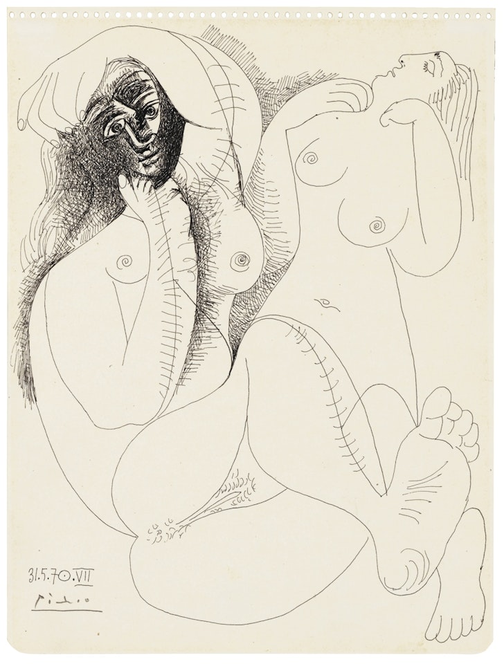 DEUX NUS by Pablo Picasso