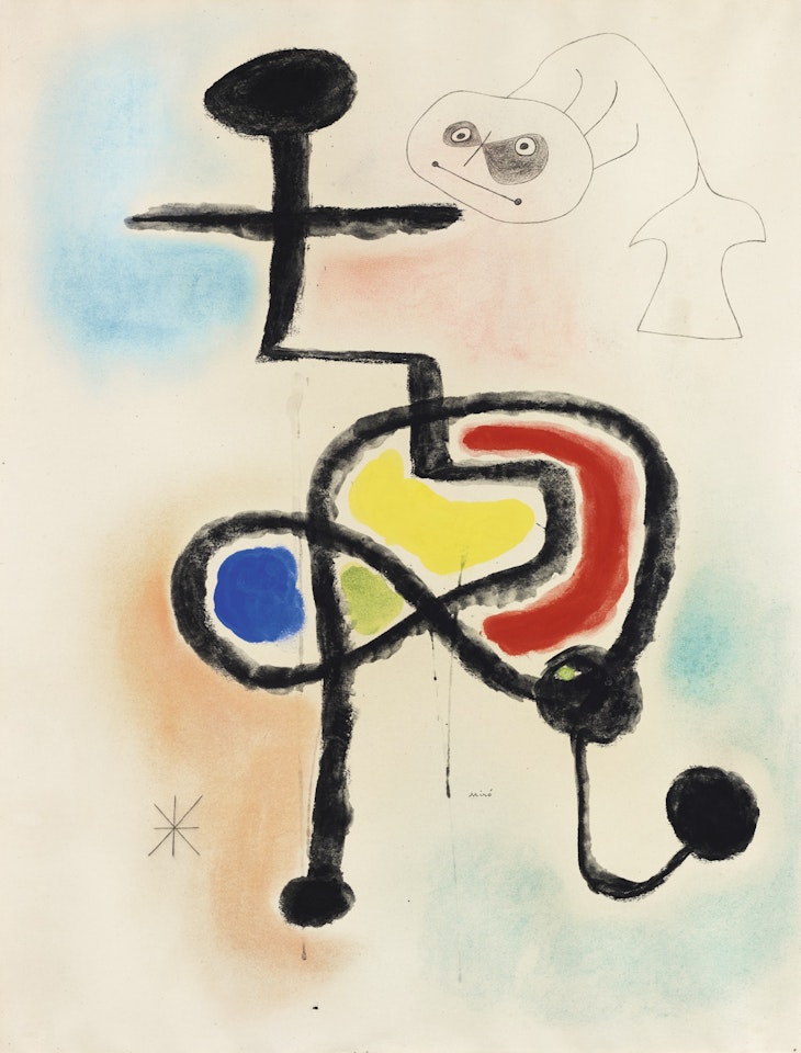 FEMME, OISEAU, ETOILE by Joan Miró