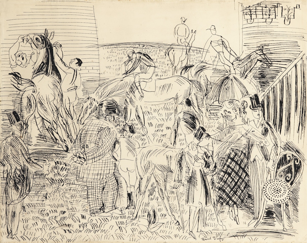 PADDOCK by Raoul Dufy