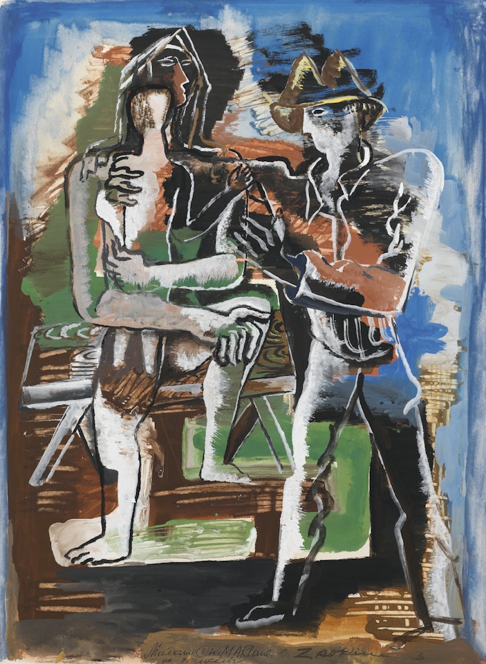 LA FAMILLE by Ossip Zadkine