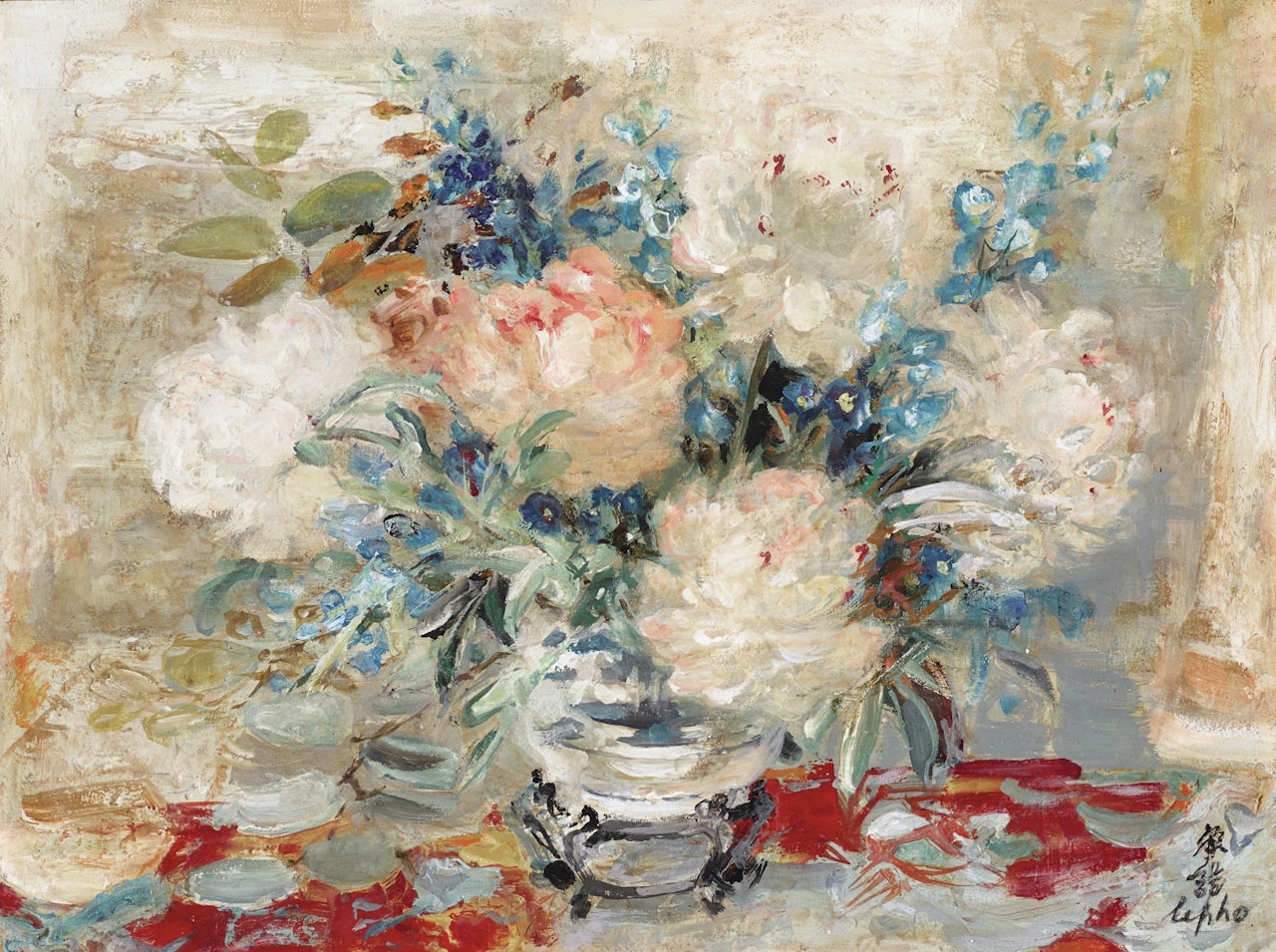 VASE DE FLEURS (VASE OF FLOWERS) by Le Pho