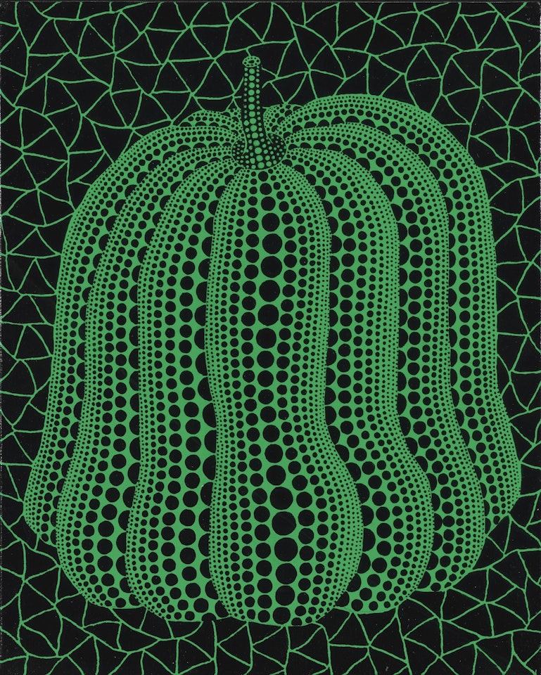 PUMPKIN GREEN by Yayoi Kusama