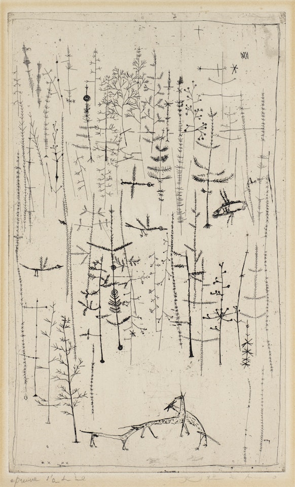 LES LOUPS by Zao Wou-Ki