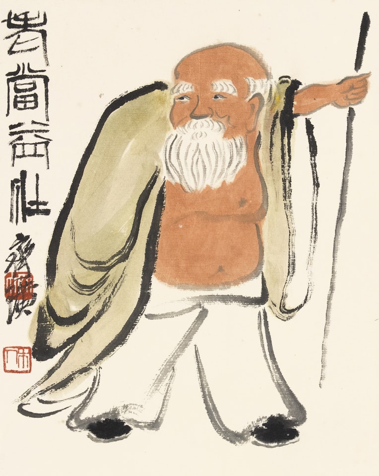MAN OF LONGEVITY by Qi Baishi