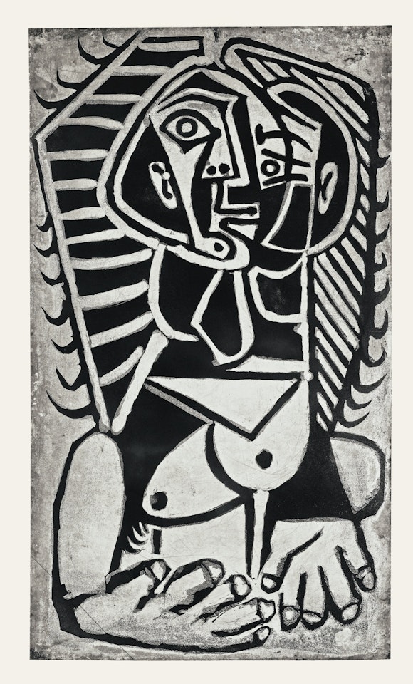 L'ÉGYPTIENNE (B. 746; BA. 906) by Pablo Picasso