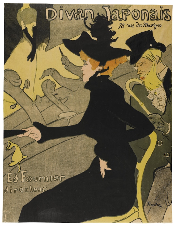 DIVAN JAPONAIS (W. P11; D. 341; ADR. 8) by Henri de Toulouse-Lautrec