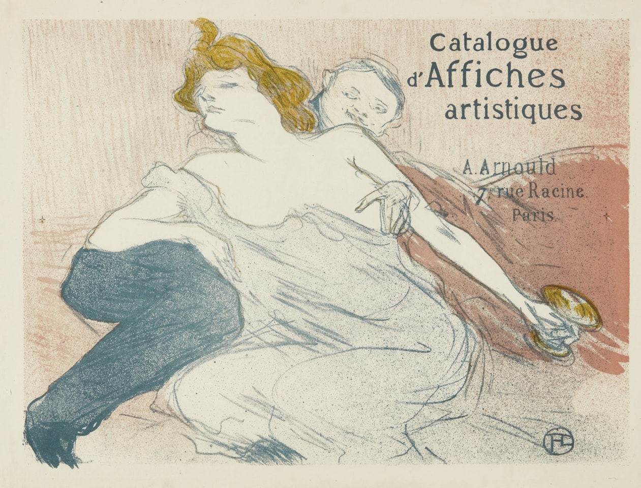DÉBAUCHE (DEUXIÈME PLANCHE) (W. 167; D. 178; ADR. 187) by Henri de Toulouse-Lautrec