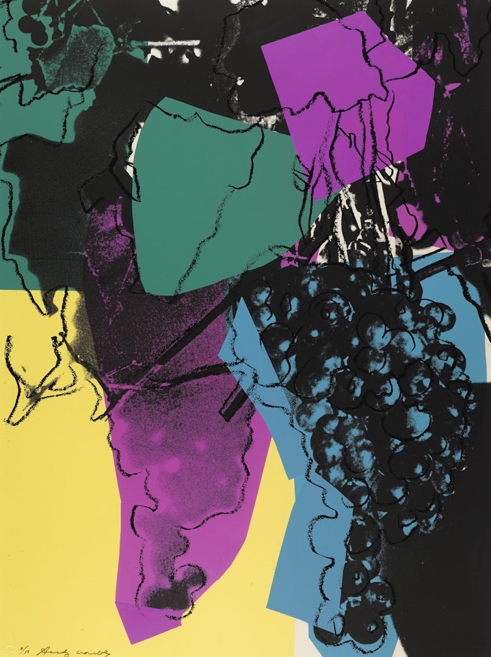 GRAPES (F. & S. II.195) by Andy Warhol