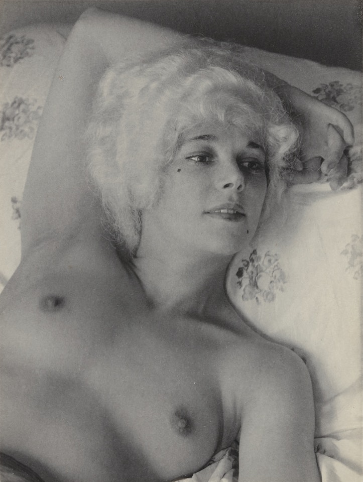 PAULA IN WIG by Paul Outerbridge, Jr
