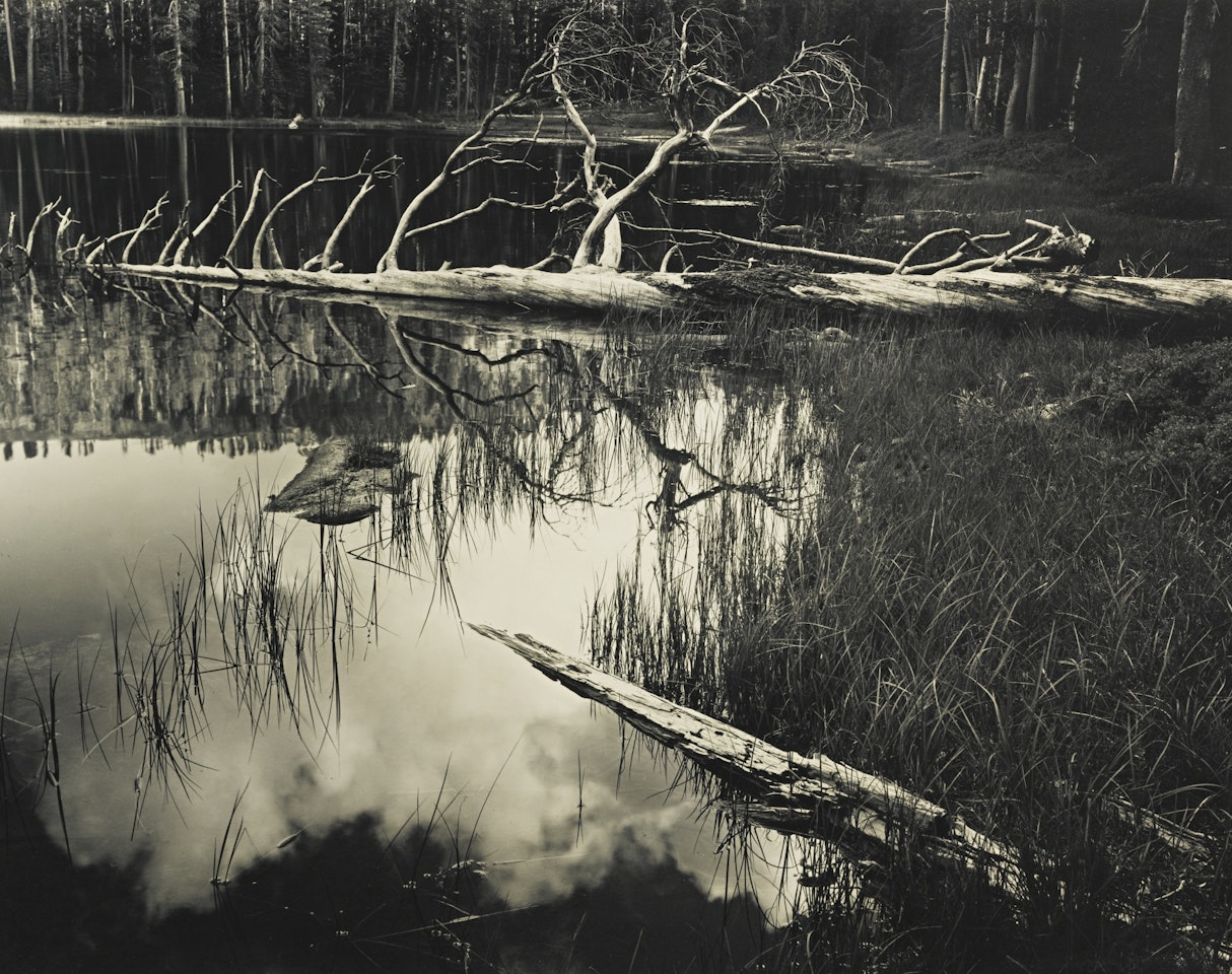 SIESTA LAKE, YOSEMITE NATIONAL PARK, CALIFORNIA by Ansel Adams