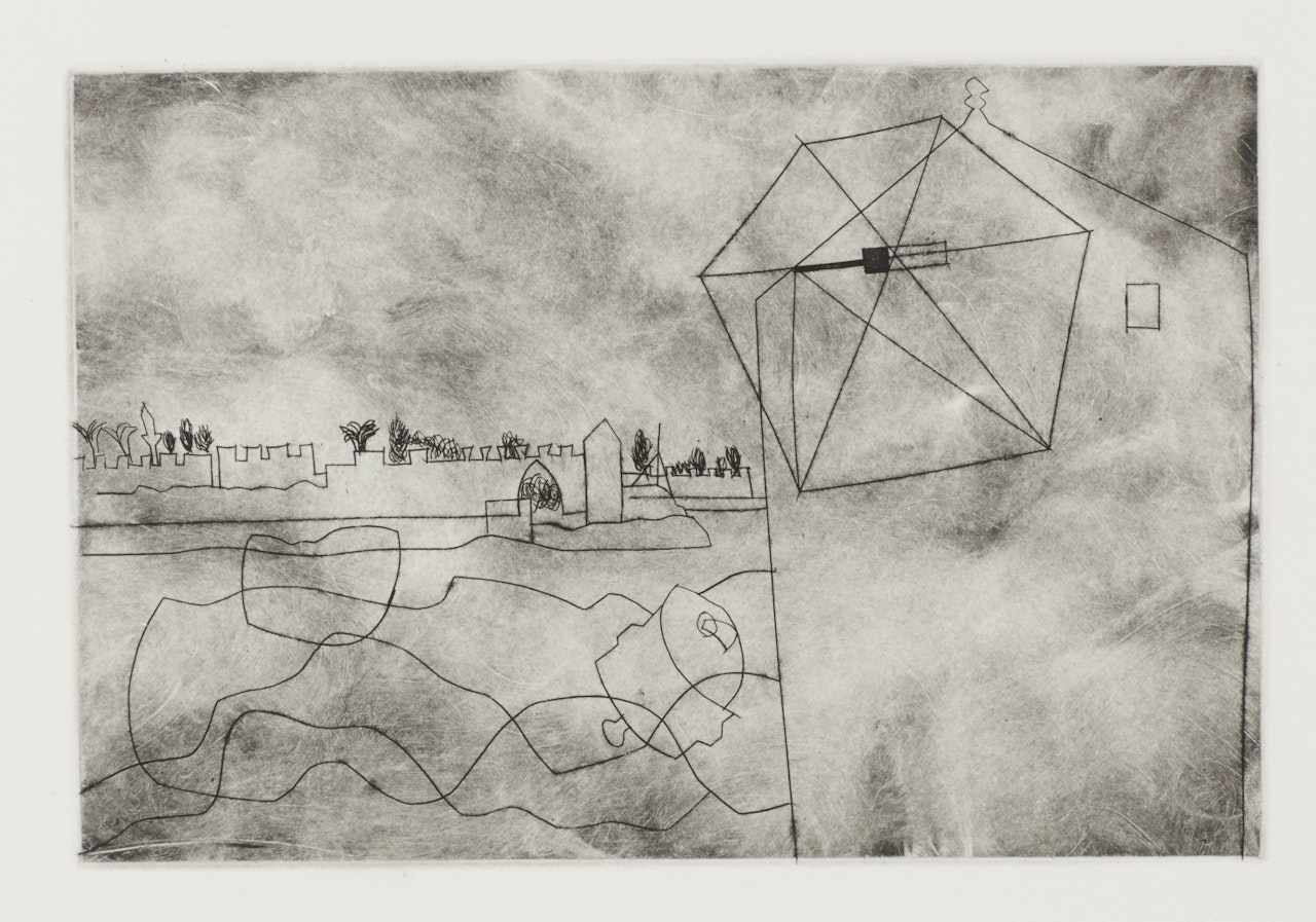 RHODOS (L. 25) by Ben Nicholson, O.M.
