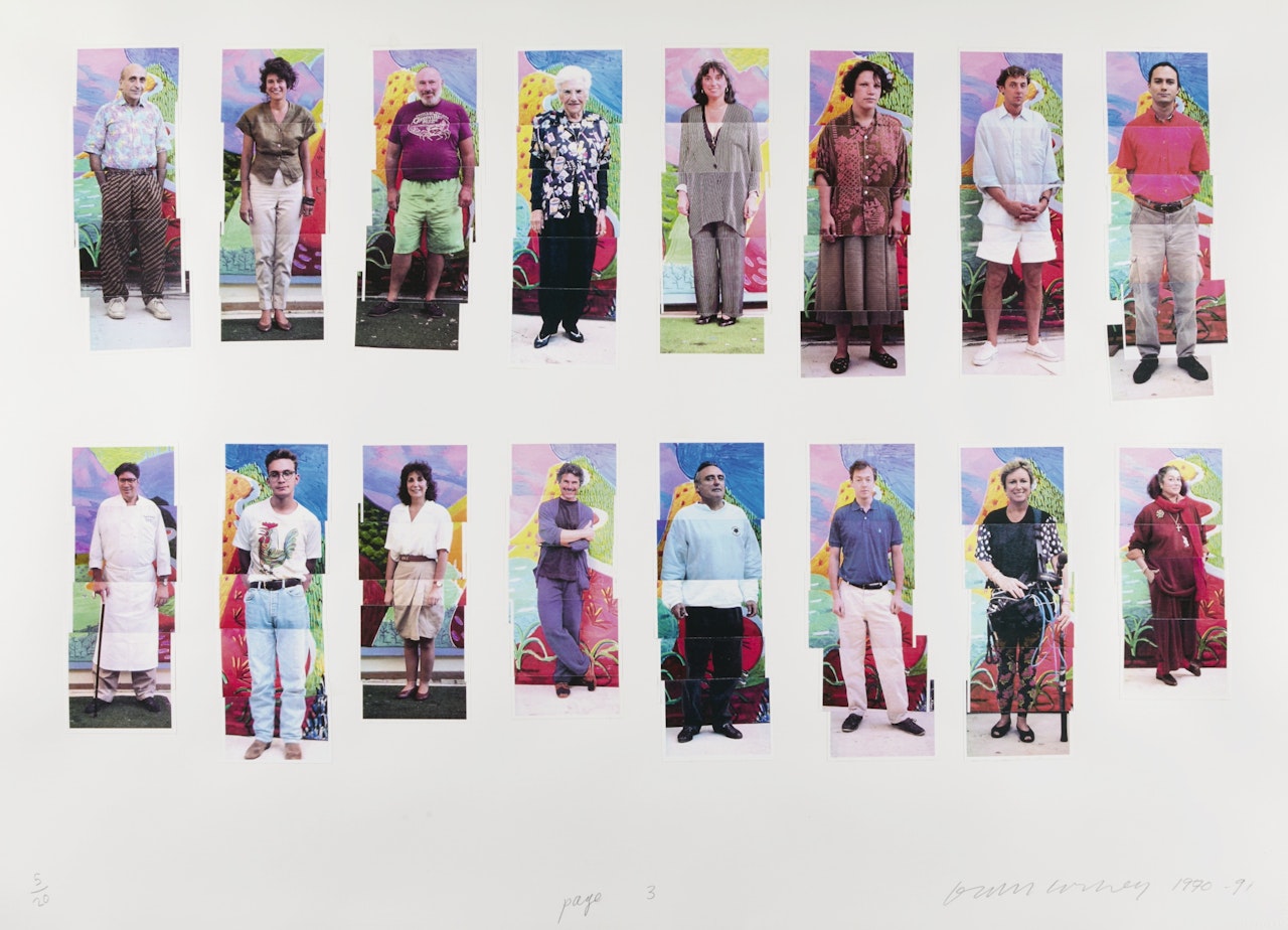 112 LA VISITORS by David Hockney