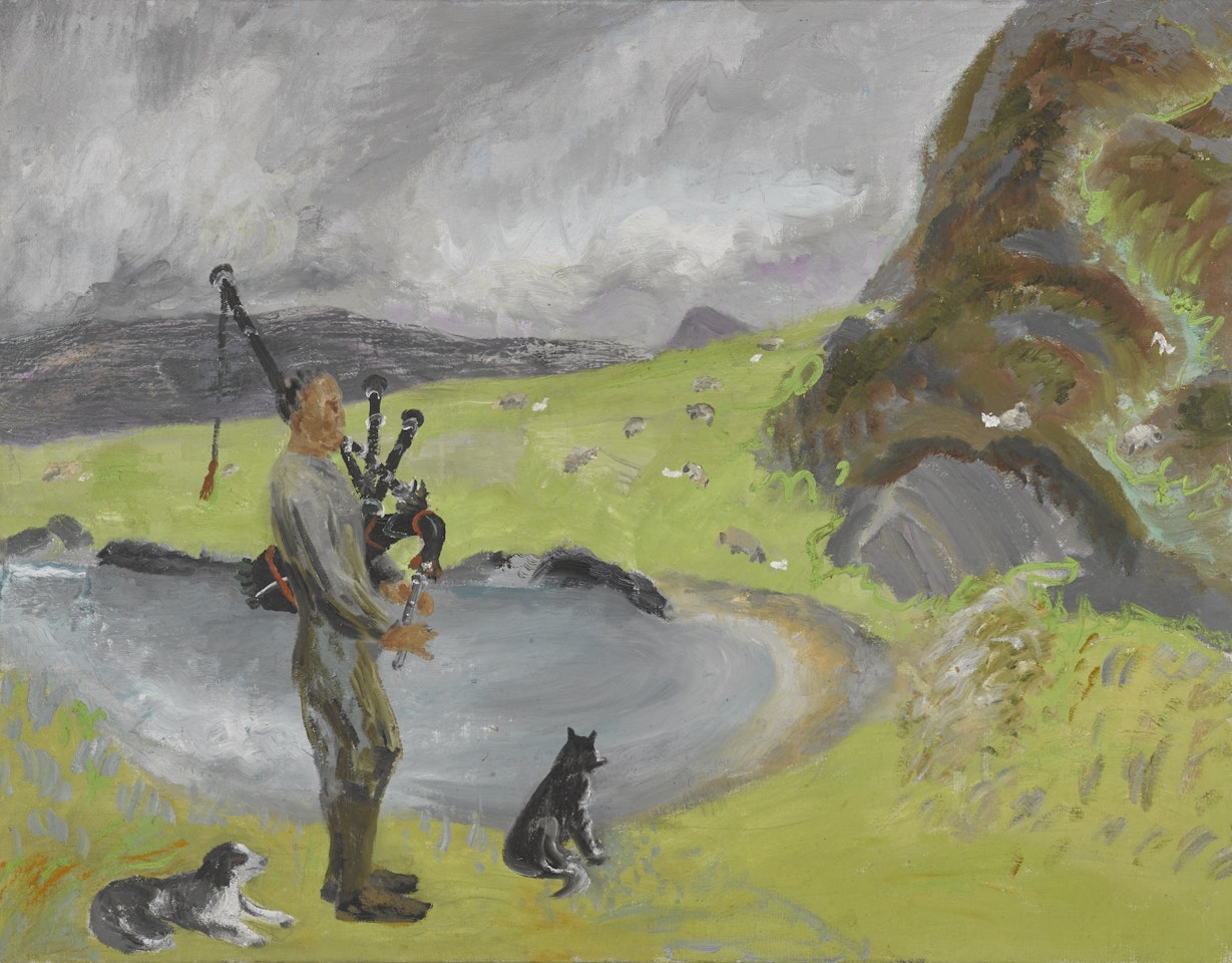 THE PIPER by Winifred Nicholson