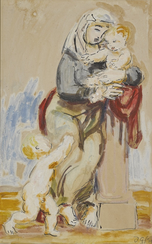 MOTHER AND CHILDREN by Duncan Grant