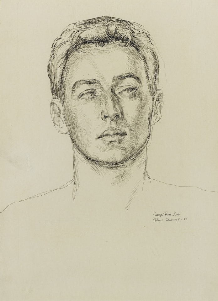 GEORGE PLATT LYNES by Paul Cadmus
