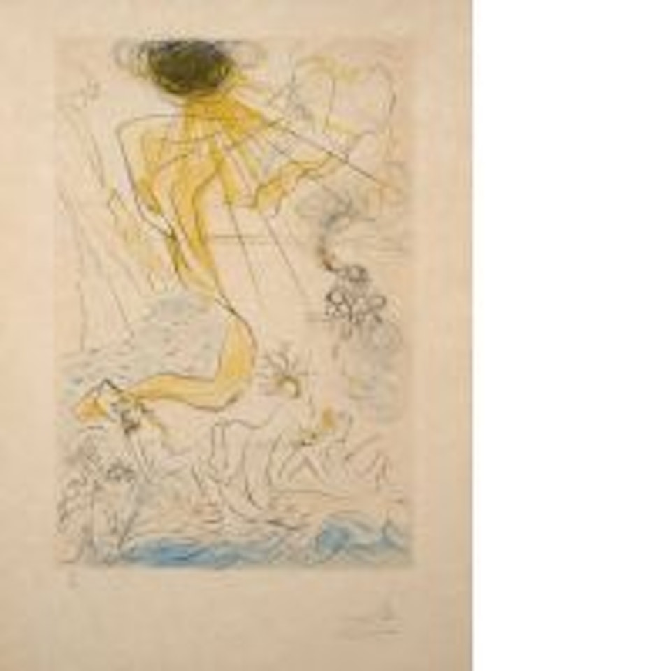 The triumph of Venus by Salvador Dali