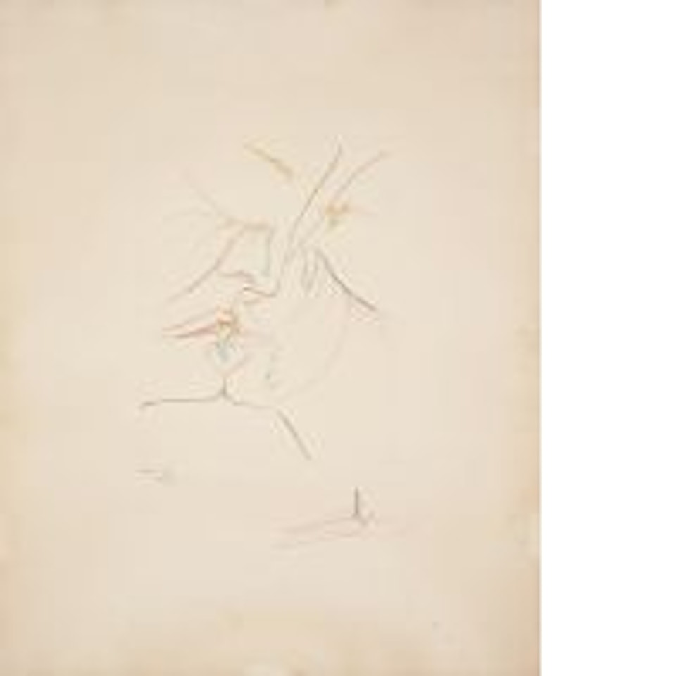 The kiss by Salvador Dali