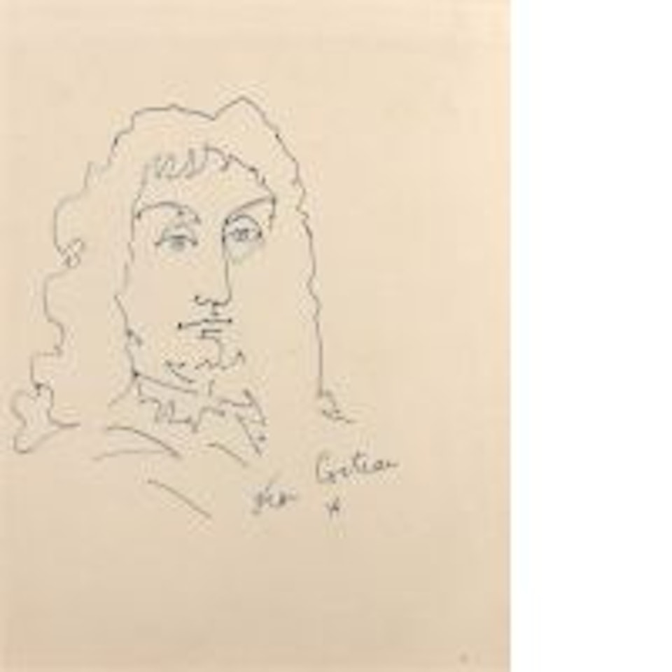 Portrait of Racine by Jean Cocteau