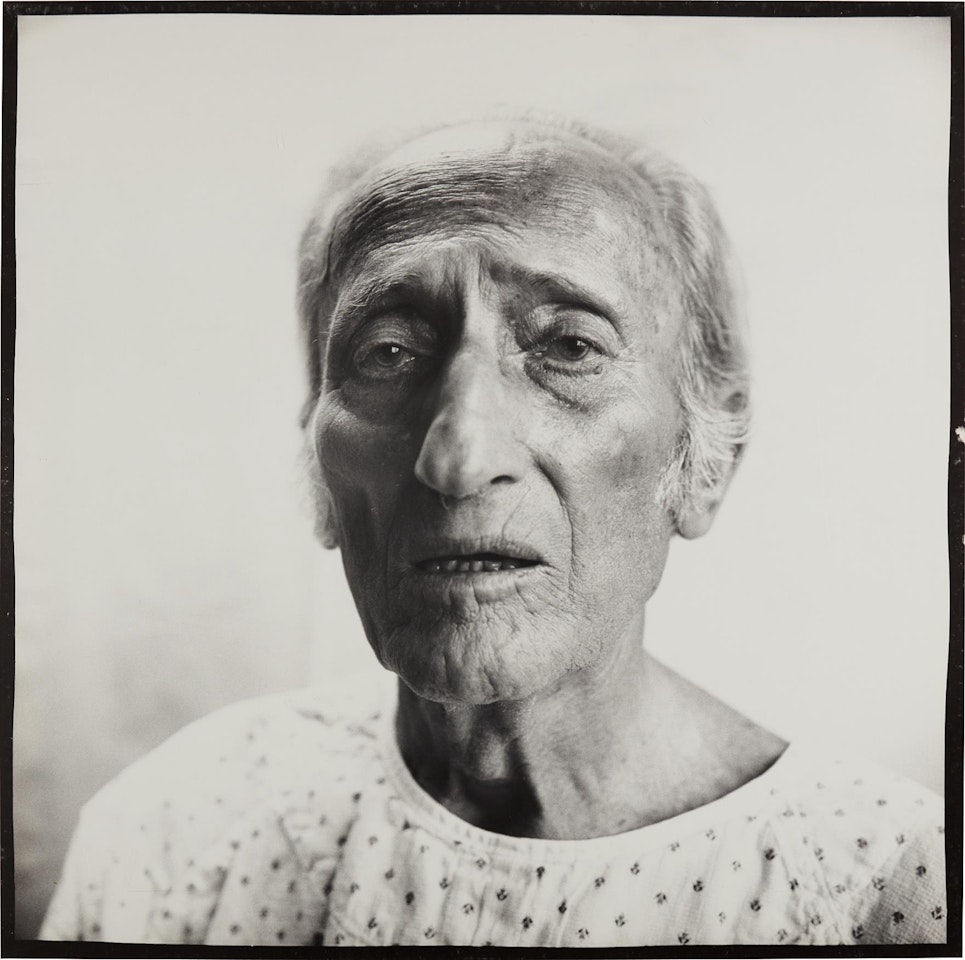 Jacob Israel Avedon, Father of Photographer, Sarasota 12.19.72 by Richard Avedon