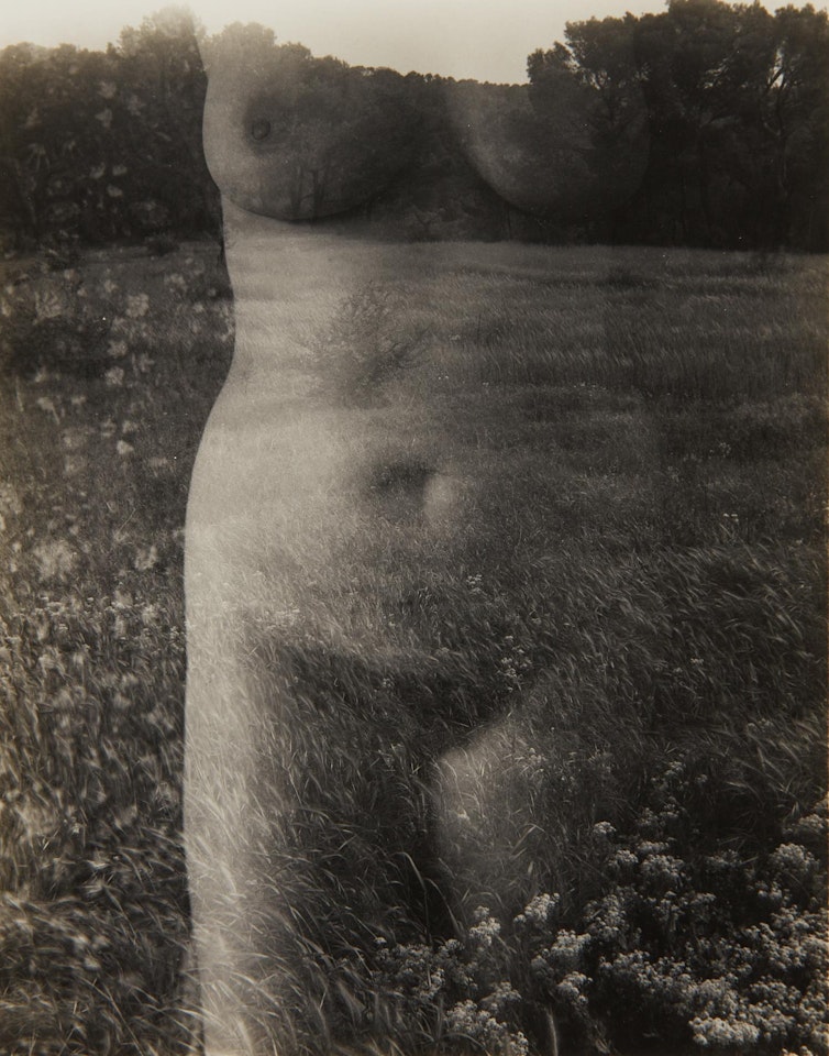 Aix-en-Provence (Nude, Front) by Harry Callahan