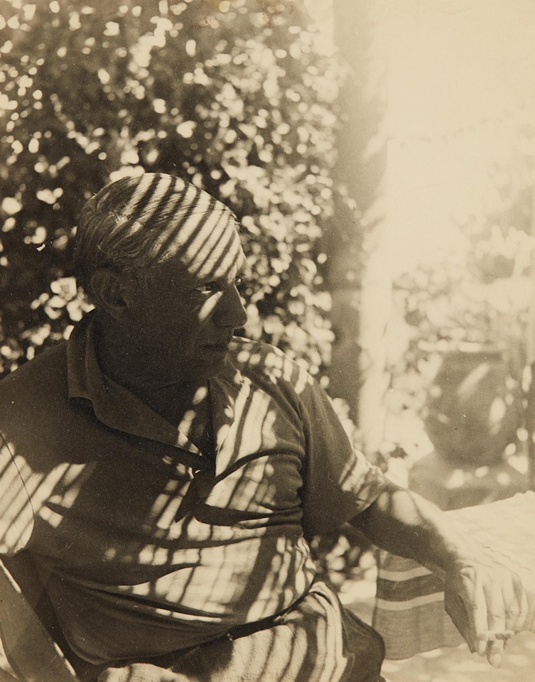 Portrait of Picasso in Profile by Dora Maar