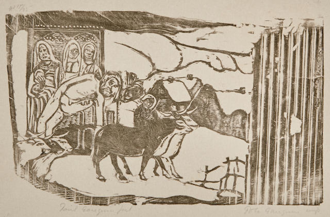 Le Calvaire Breton by After Paul Gauguin