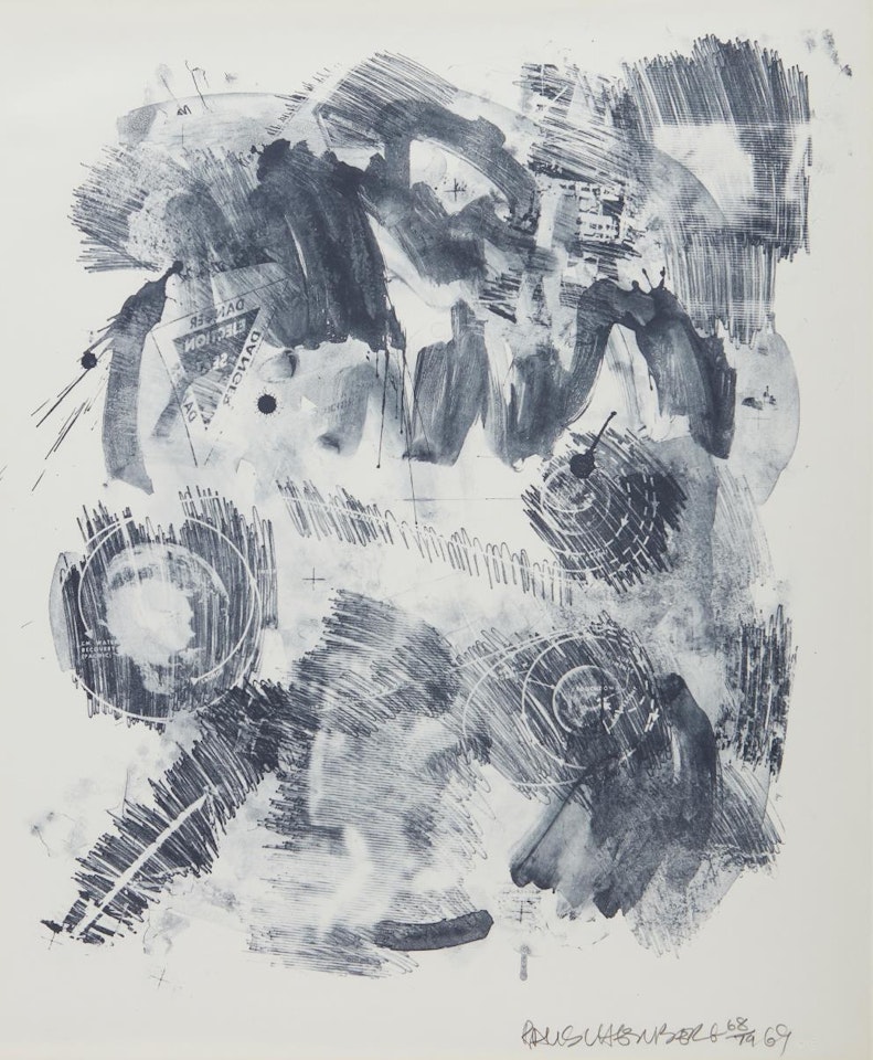 Loop, from the Stoned Moon Series by Robert Rauschenberg