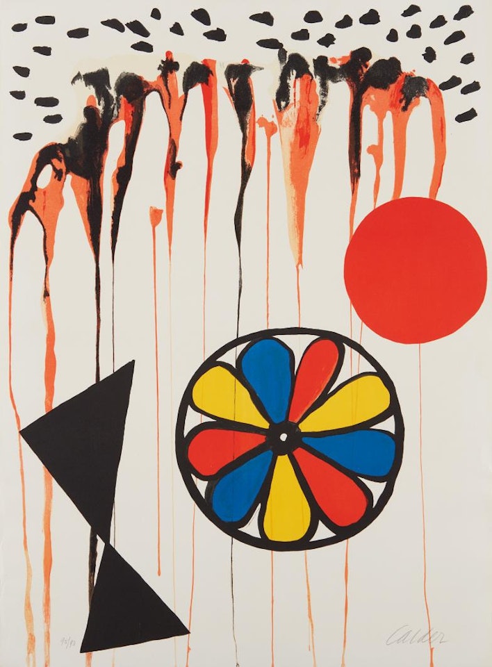 La mousson (The Monsoon) by Alexander Calder