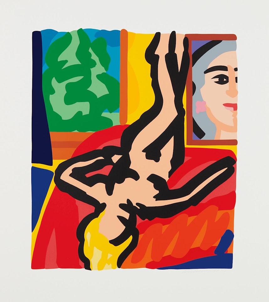 Nude with Picasso by Tom Wesselmann