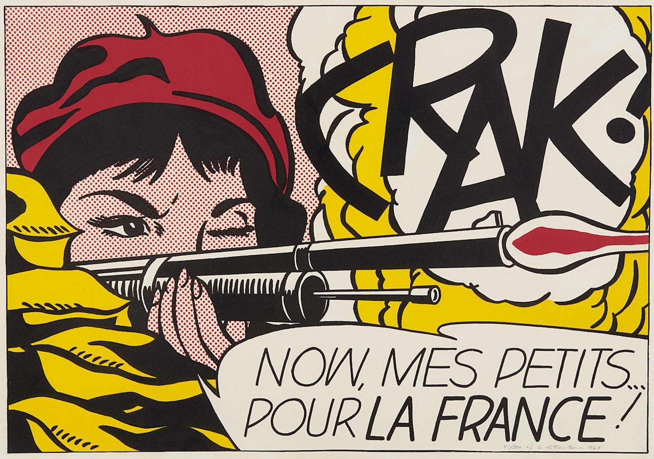 Crak! by Roy Lichtenstein