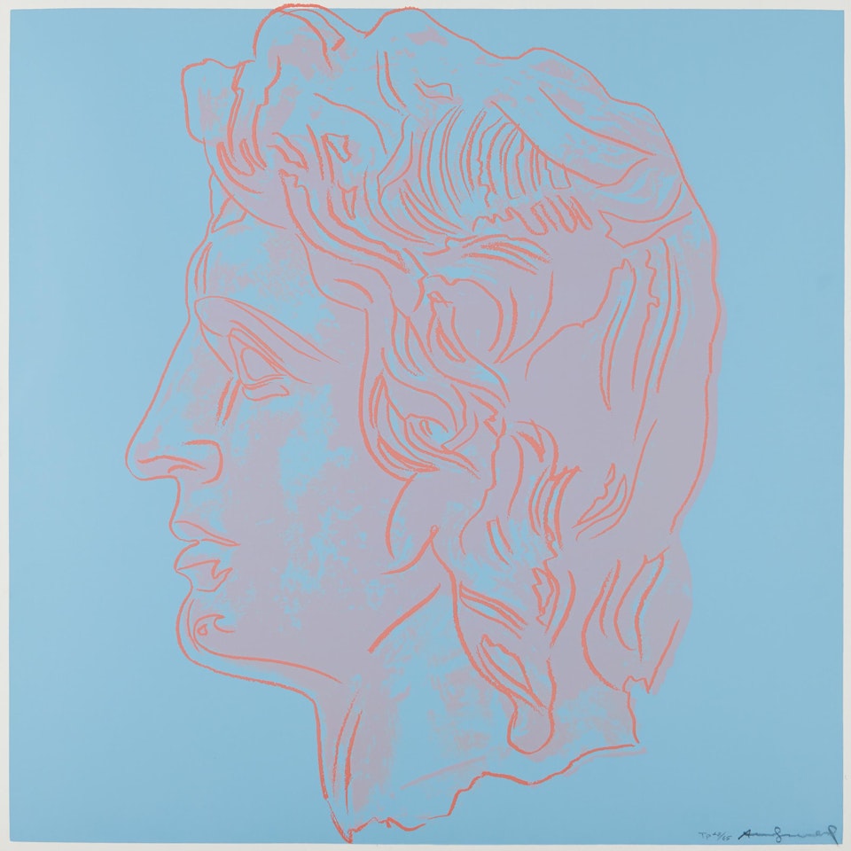 Alexander the Great by Andy Warhol