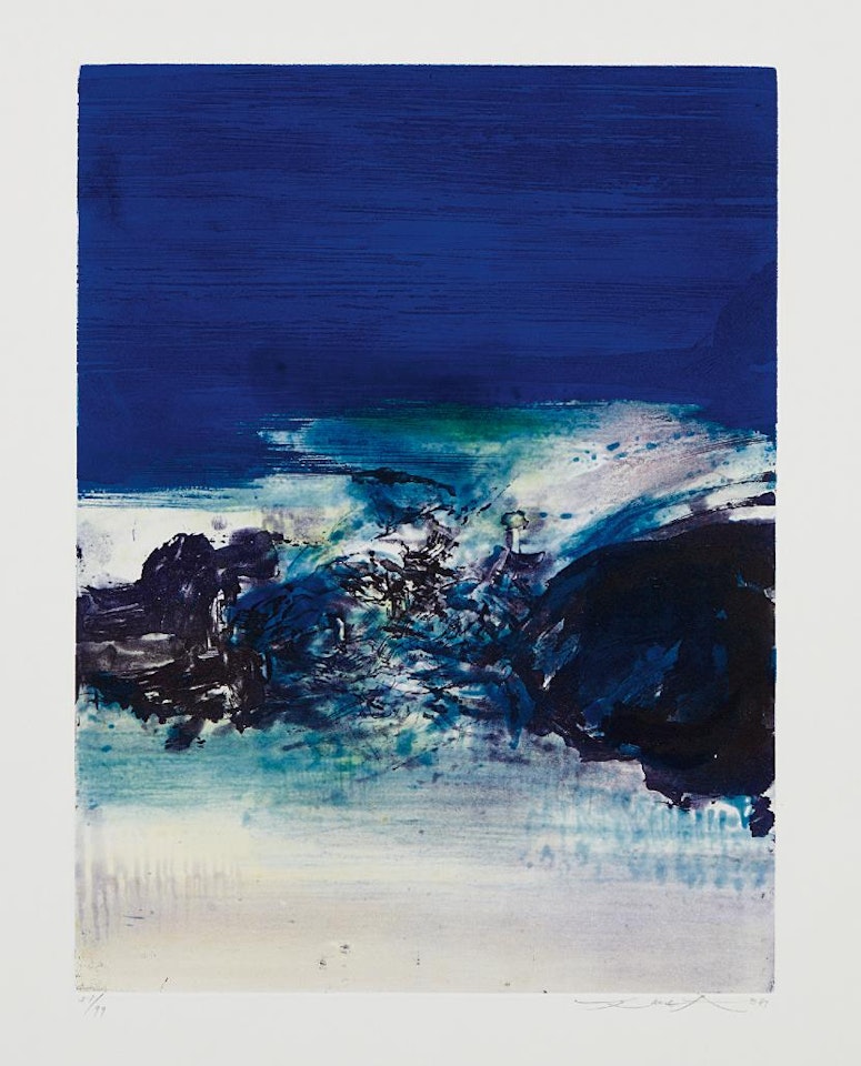 Untitled by Zao Wou-Ki