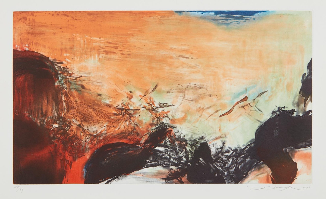Untitled by Zao Wou-Ki