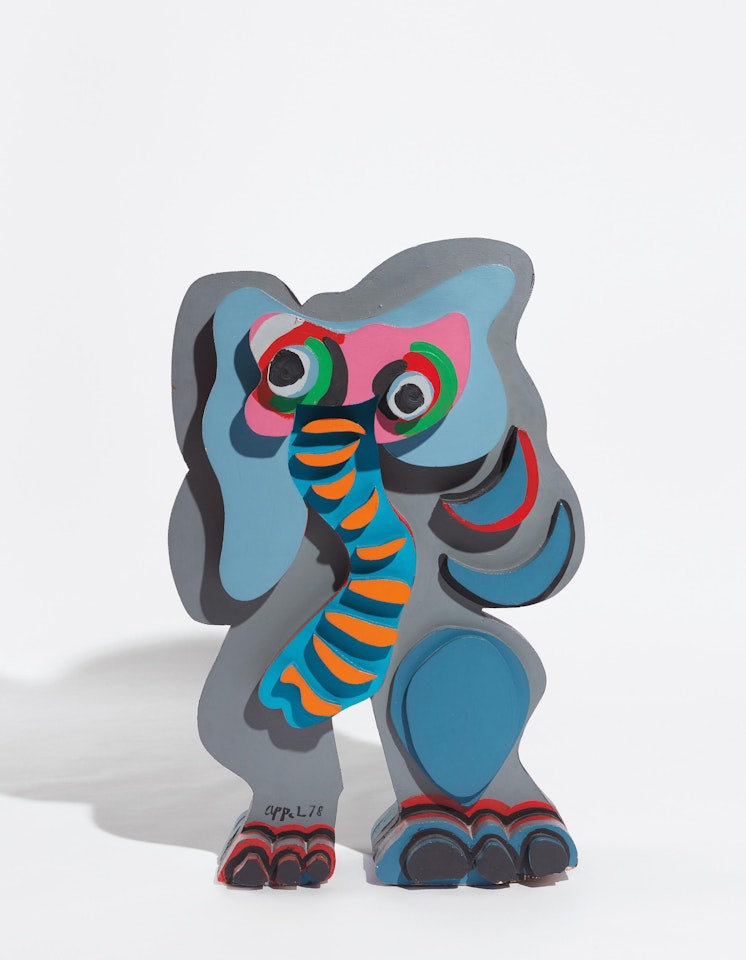 Standing Elephant, from Circus Series by Karel Appel