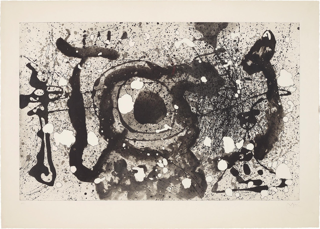Les géants (The Giants): plate 4 by Joan Miró