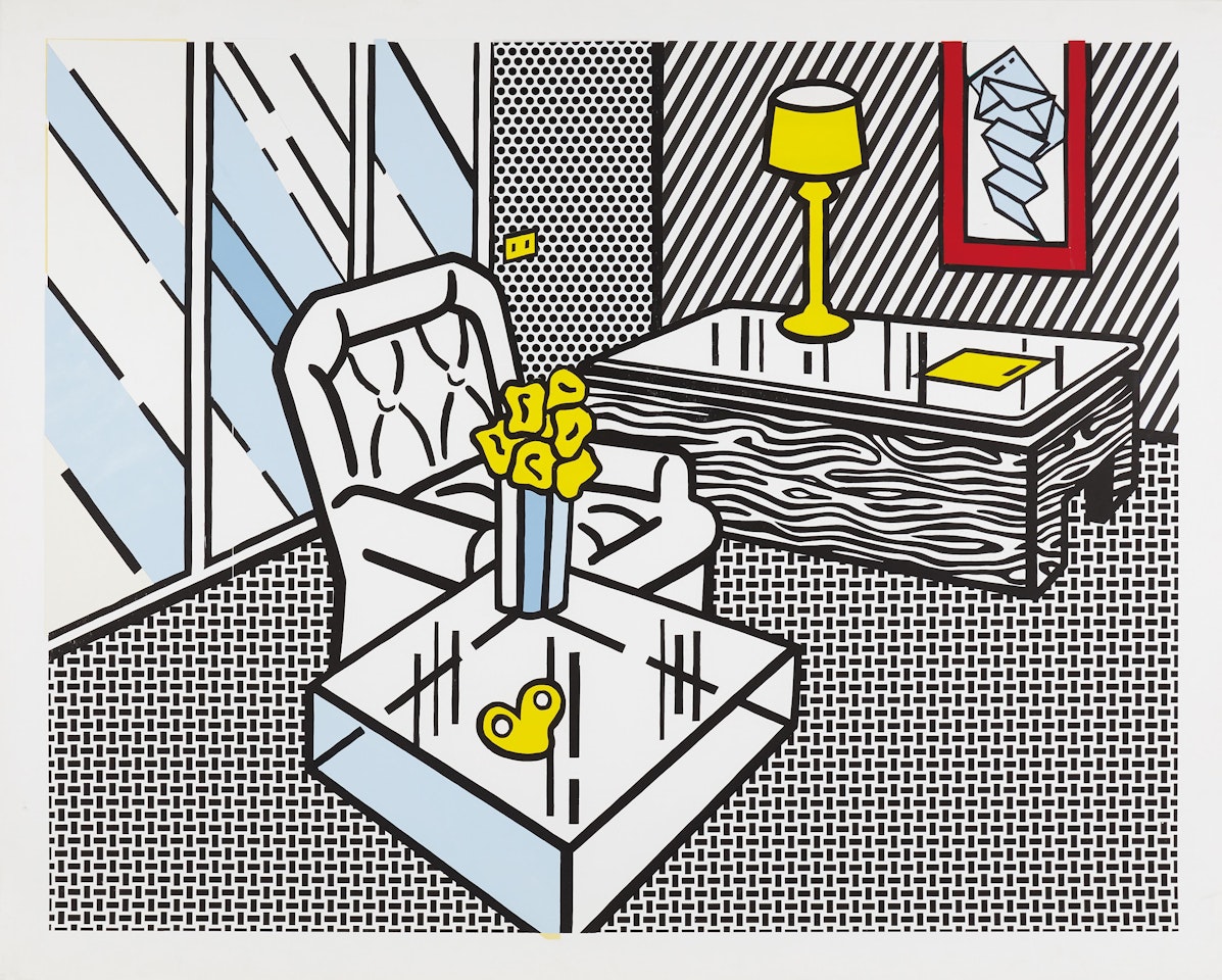The Den - Unique State by Roy Lichtenstein