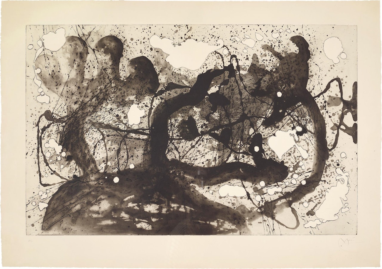 Les géants (The Giants): plate 6 by Joan Miró