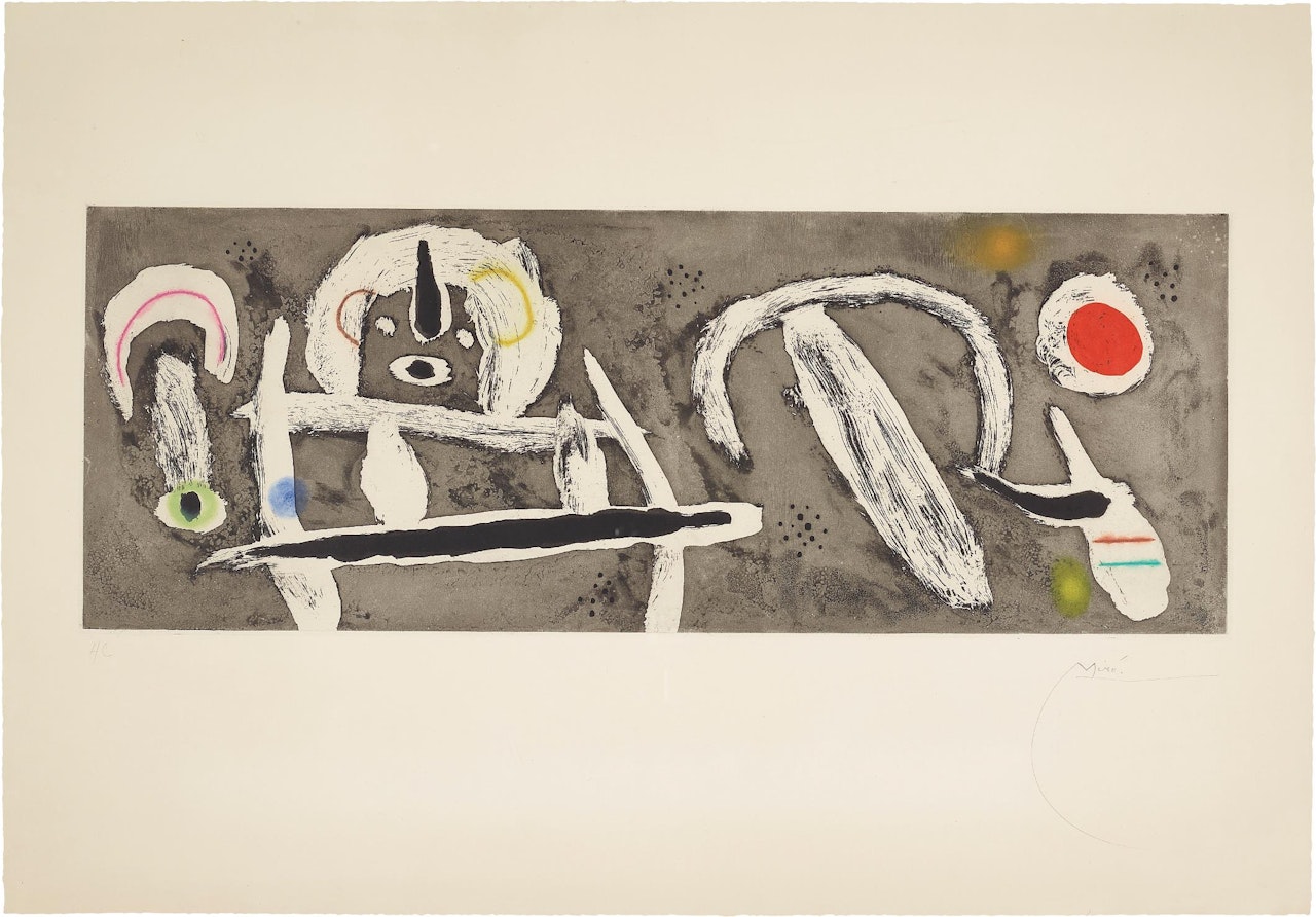 Grand vent (Great Wind) by Joan Miró