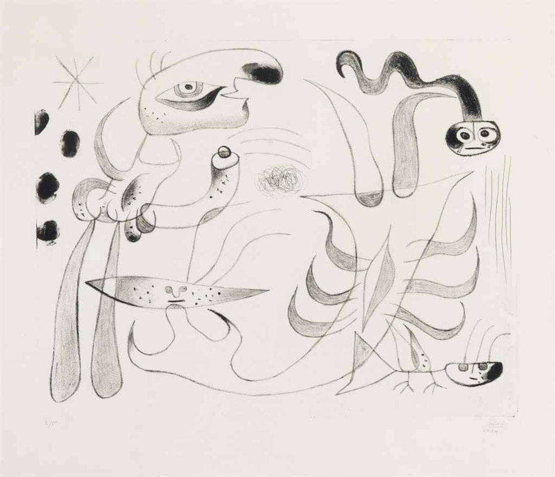 Barcelona XLIII, from Barcelona Series by Joan Miró