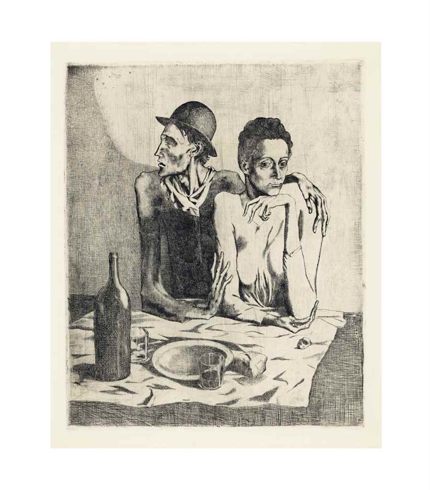 Le Repas Frugal by Pablo Picasso