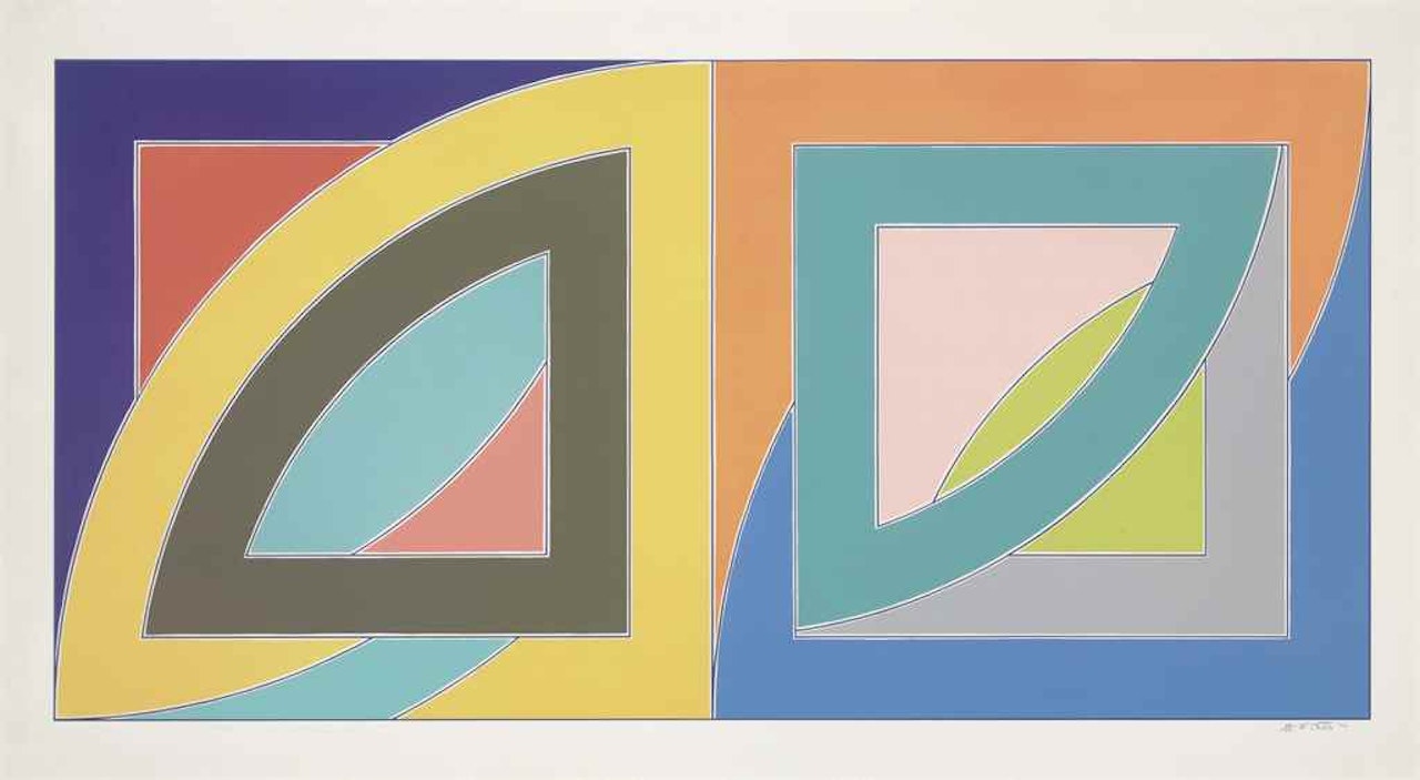 Port aux Basques, from Newfoundland Series by Frank Stella