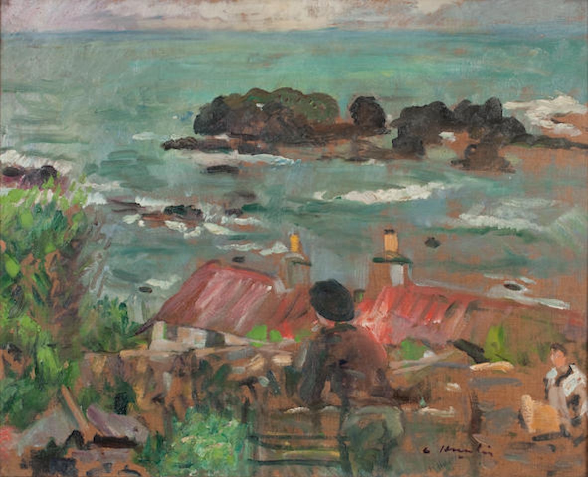 Above Largo Bay by George Leslie Hunter