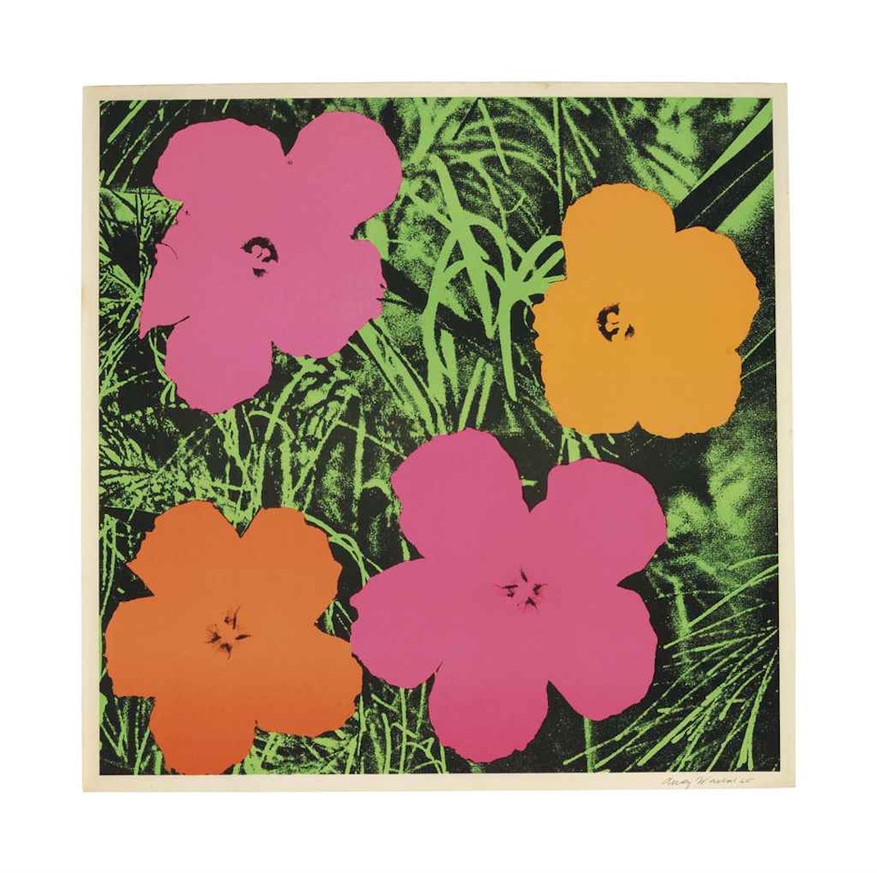 Flowers by Andy Warhol