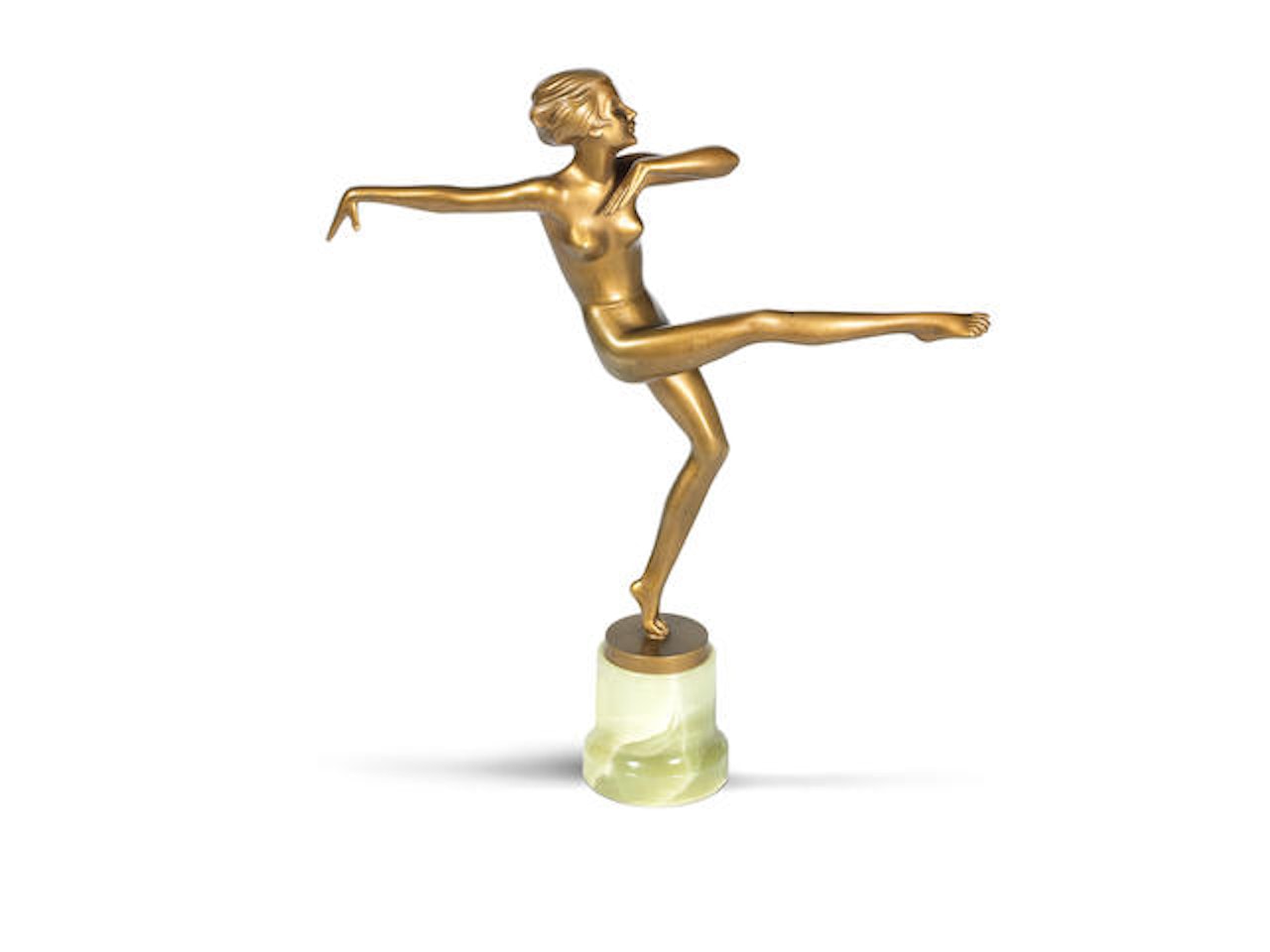 Model of a dancing girl by Josef Lorenzl